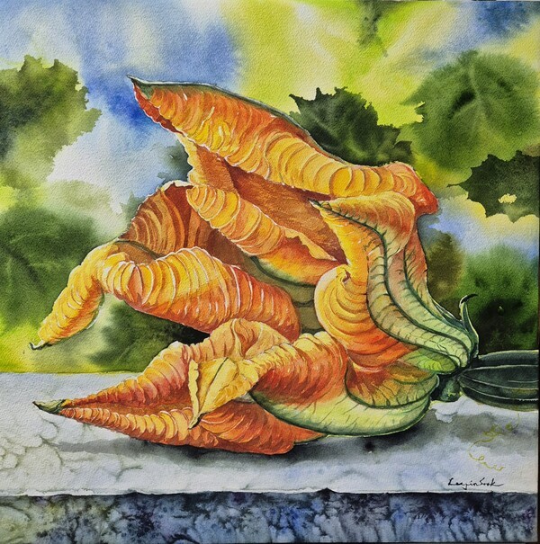 이진숙-Beautiful Life 53x53cm